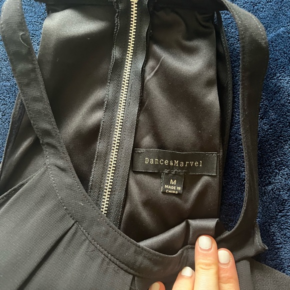 Dance & Marvel Elegant Black Romper - Picture 5 of 6